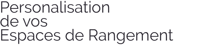 Personnalisation