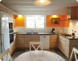 Fin de chantier cuisine à Saint vincent de Tyrosse